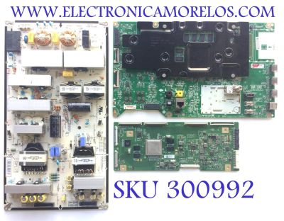 KIT DE TARJETAS PARA TV LG / MAIN EBT65159803 / EAX67685603 / FUENTE EAY64749001 / EAX67858001 / LGP55C8-180P / T-CON 6971L-5673C / 6870C-0745B / 5673C / PANEL LE550AQD (EL)(A3) / MODELO OLED55C8PUA.BUSWLJR